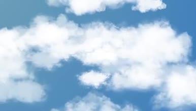 云朵云彩穿梭特效视频带通道素材视频的预览图